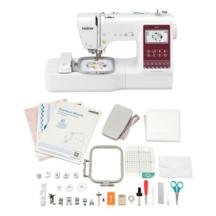 Brother SE700 Sewing and Embroidery Machine, 4x 4 Hoop & 8 Feet