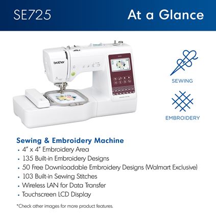 SE725, HomeSewingEmbroidery
