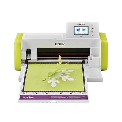Brother ScanNCut SDX85C Electronic DIY Cutting Machine with Scanner, Make  Vinyl Wall Art, Appliques, Homemade Cards and More with 251 Included