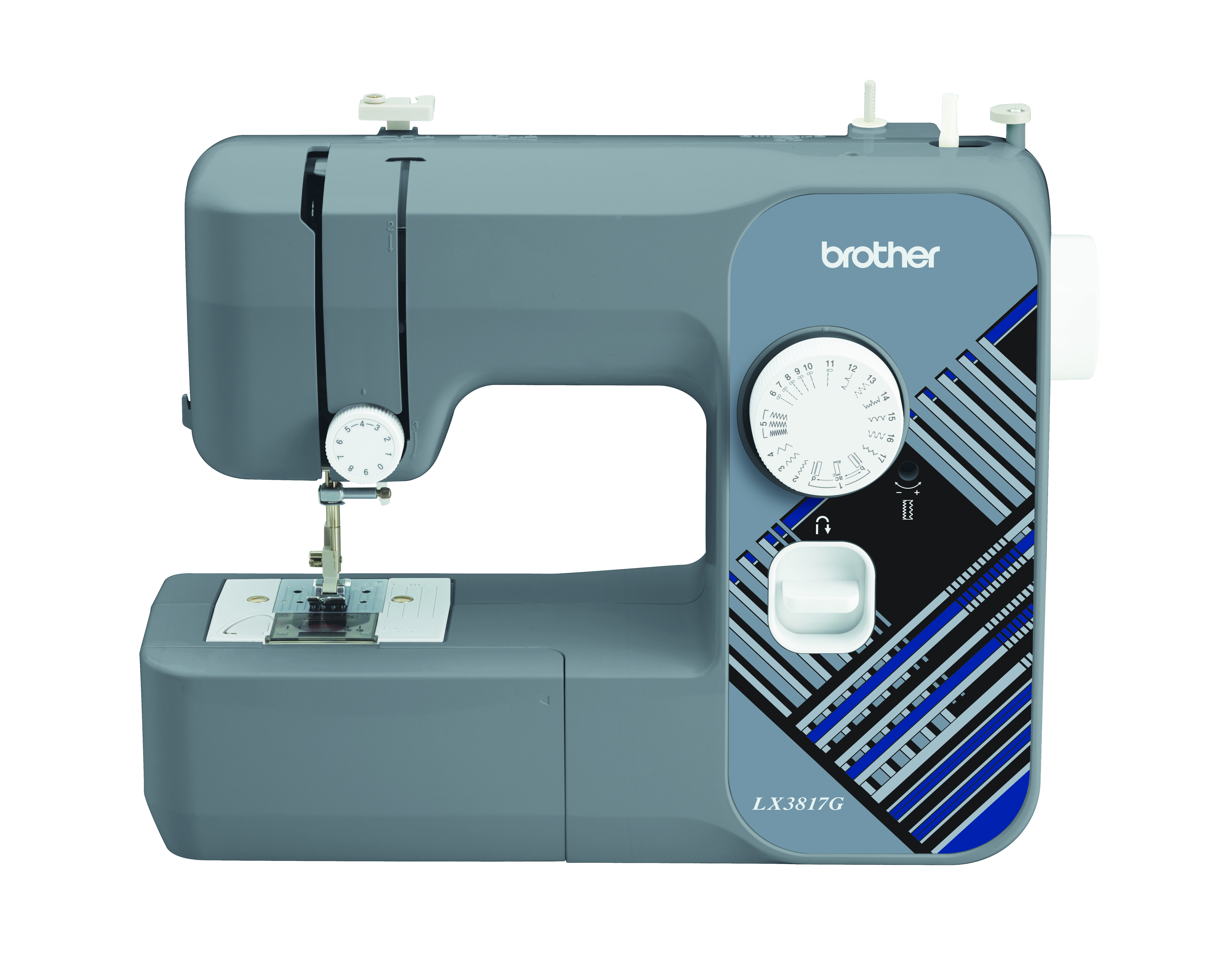 970118521M Brother Electric Sewing Machine with 37 Built-In Stitches and  Automatic Threading