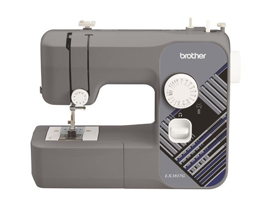 Brother LX3817 17-Stitch Full-Size White Sewing Machine