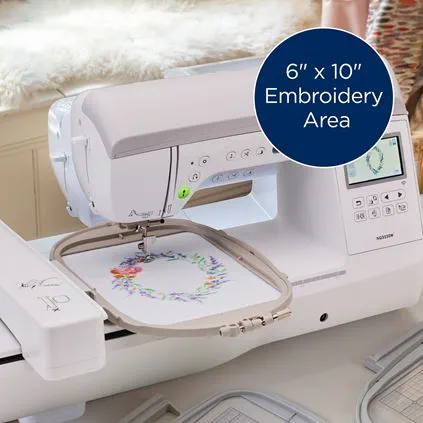 Brother NQ3550W Combo Embroidery Sewing Machine ⋆ Carolina Forest