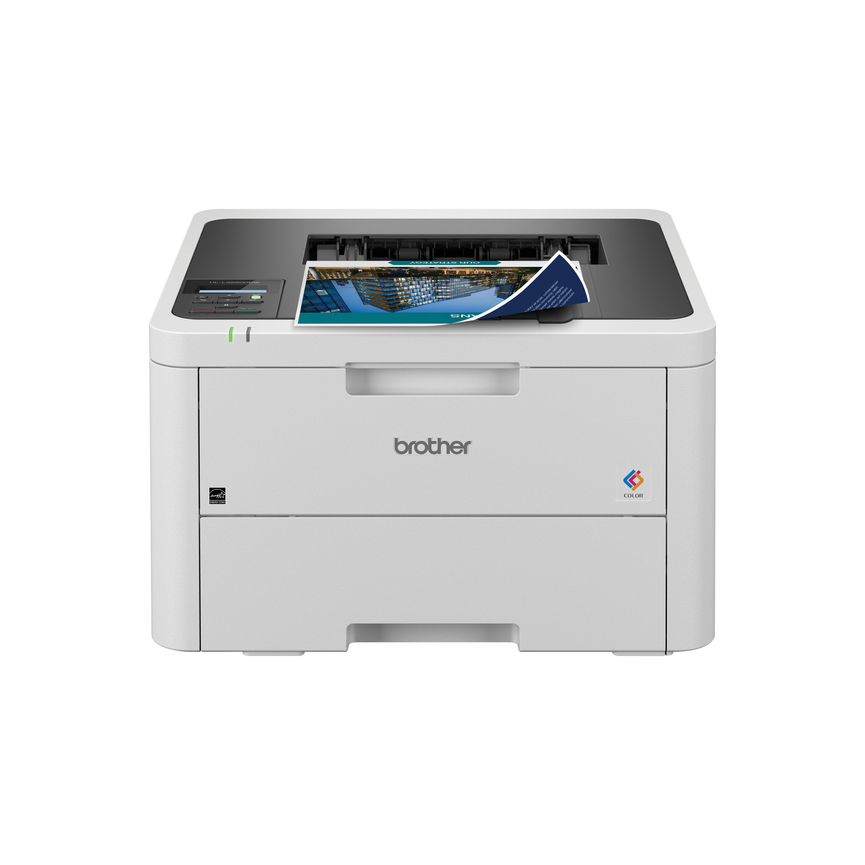 

Brother HLL3220CDW Compact Digital Color Printer with Laser Quality Output, Duplex and Mobile Device Printing, Refresh Subscription Ready