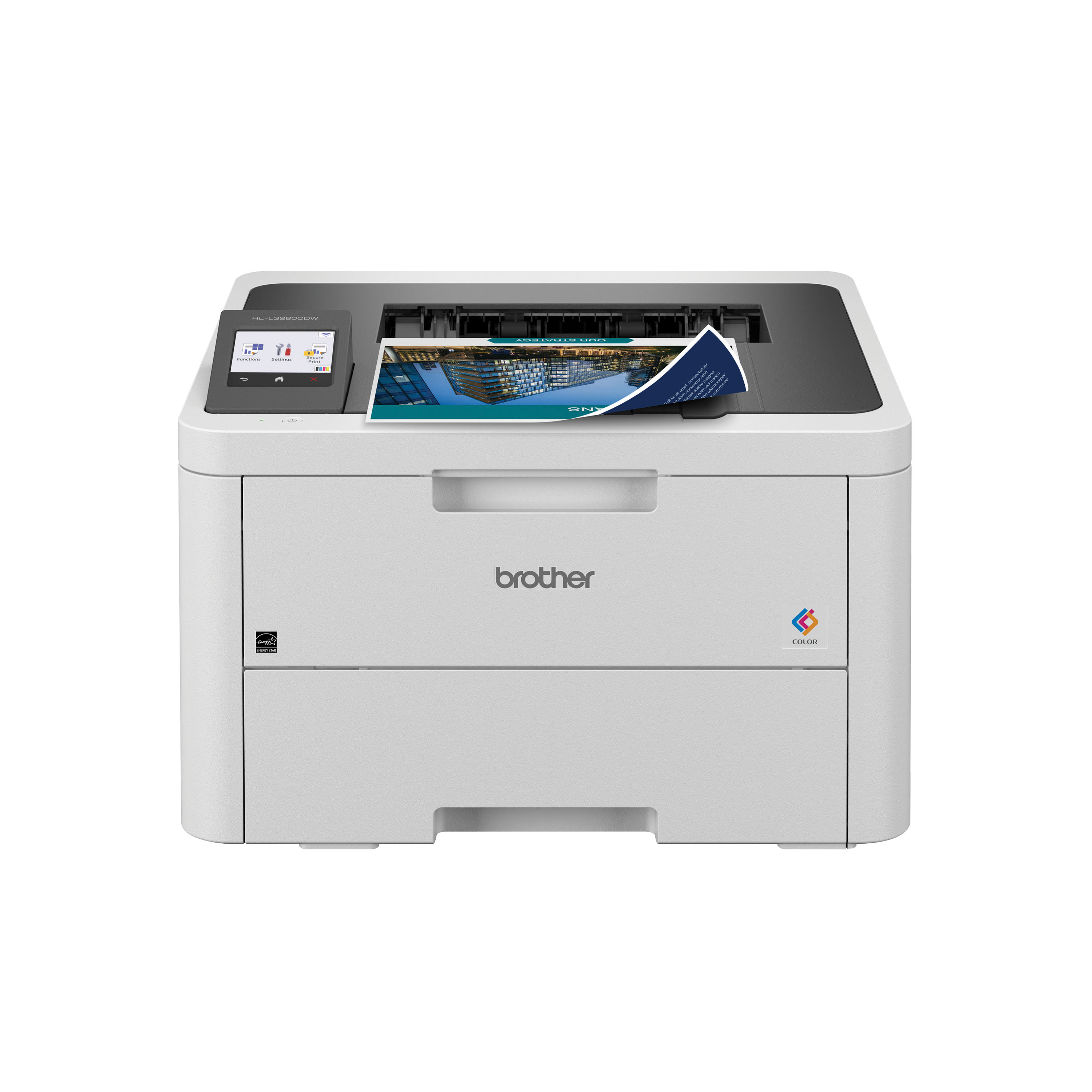 Photos - Printer Brother Color  with Laser Quality Output, Duplex and Mobile Printin 
