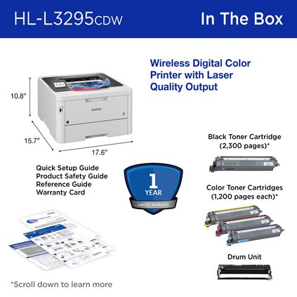 HL-L3295CDW, PrintersAIOs, PrintersAIOsFaxMachines