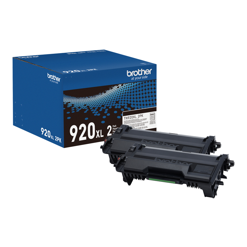 

Brother High Yield Toner Twin Pack, Black, Yields approx 6,000 pages per cartridge