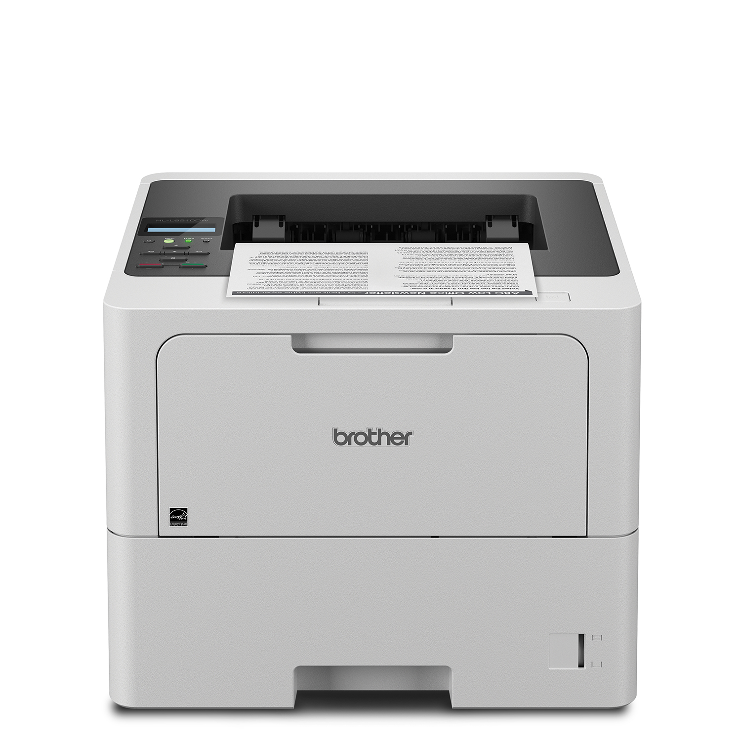 

Brother HLL6210DW Business Monochrome Laser Printer with Large Paper Capacity, Wireless Networking, and Duplex Printing