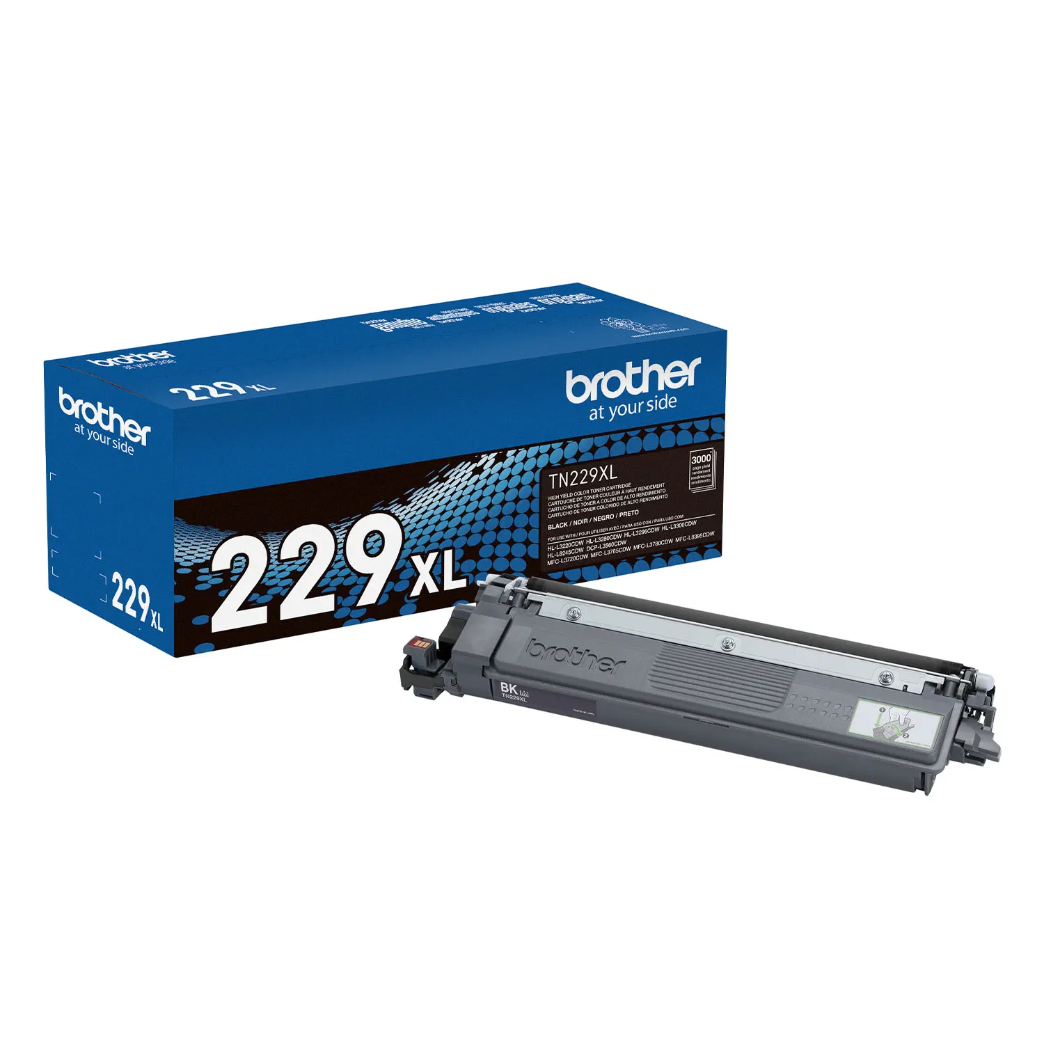 Photos - Ink & Toner Cartridge Brother High Yield Toner, Black, Yields approx 3,000 pages TN229XLBK 
