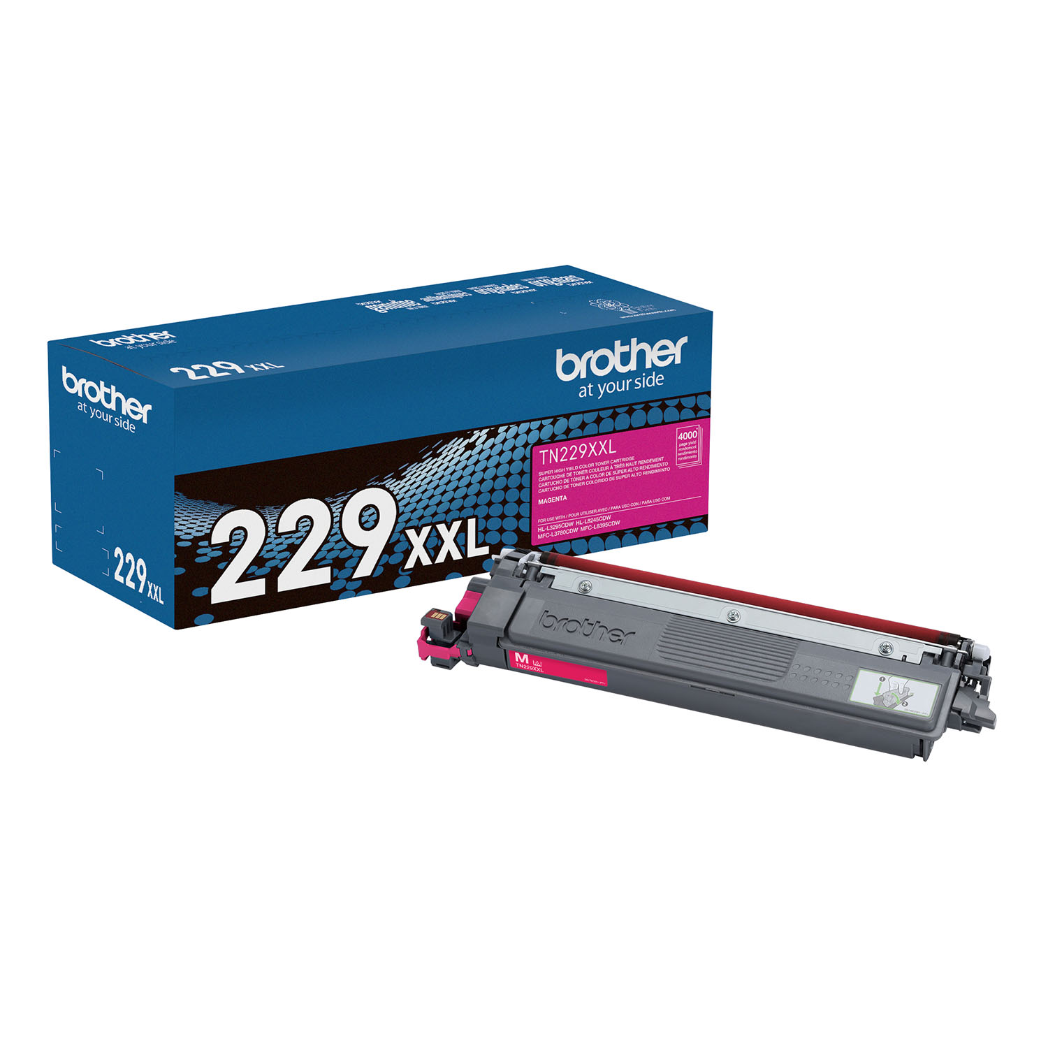 Photos - Ink & Toner Cartridge Brother Super High Yield Toner, Magenta, Yields approx 4,000 pages TN229XX 