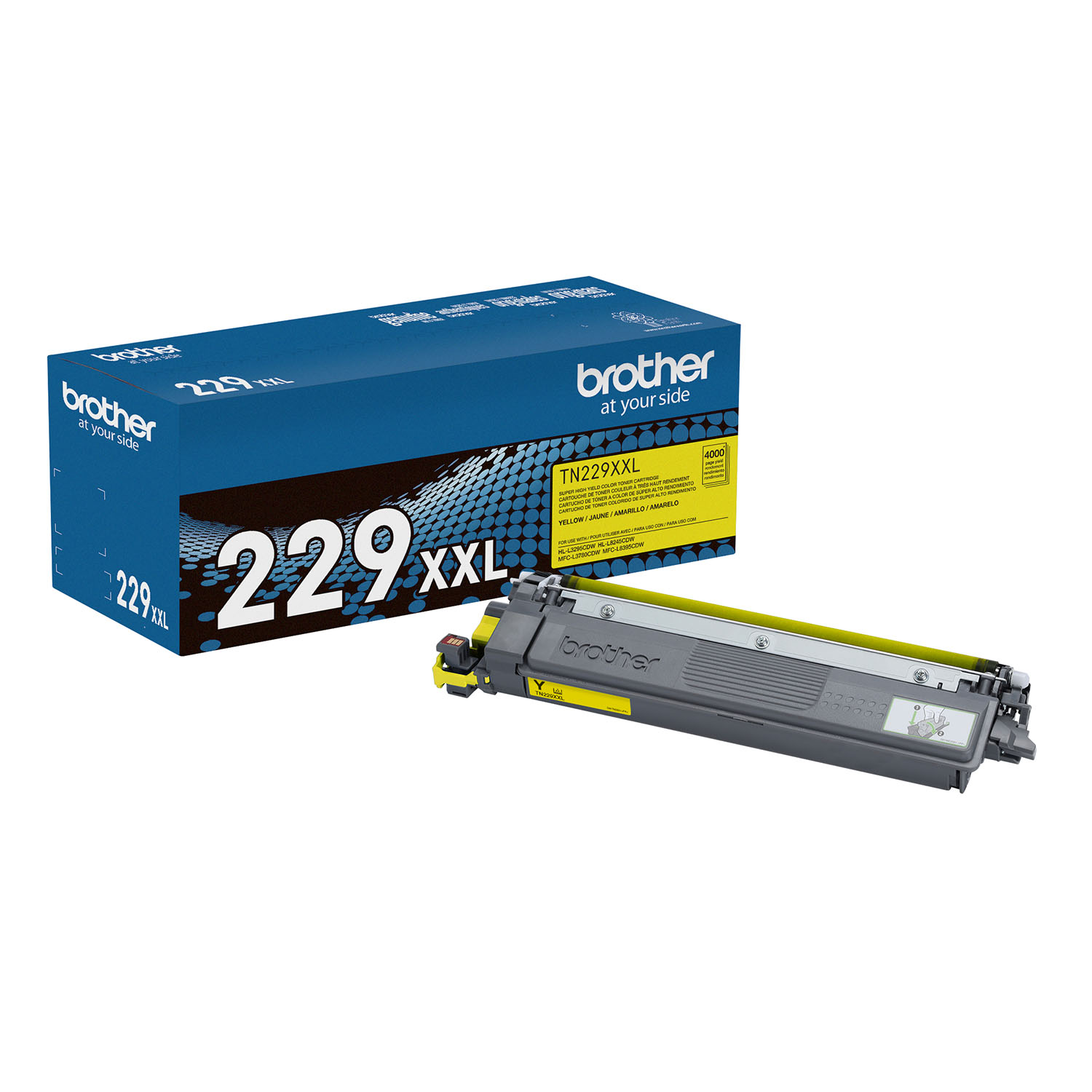 Photos - Ink & Toner Cartridge Brother Super High Yield Toner, Yellow, Yields approx 4,000 pages TN229XXL 
