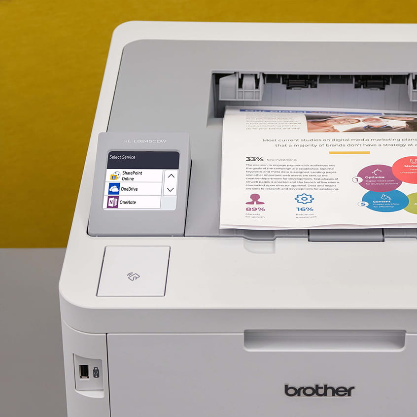 HL-L8245CDW | PrintersAIOs | PrintersAIOsFaxMachines | By Brother