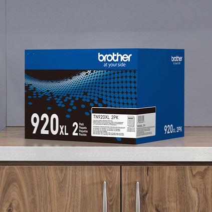 2x Brother TN-2410/TN-2420 - Toner alternatif XL - 3000 pages - Convient  pour Brother
