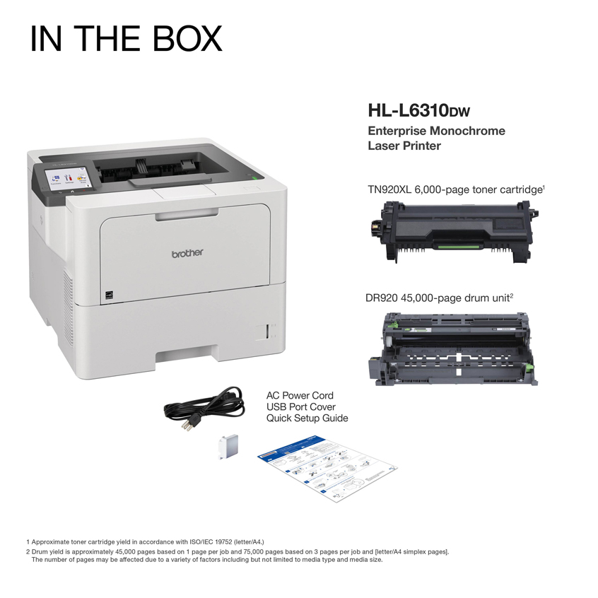 RHL-L6310DW | PrintersAIOs | PrintersAIOsFaxMachines | By Brother