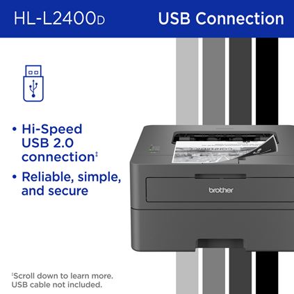 HL-L2400DW - S/h-laserprinter 