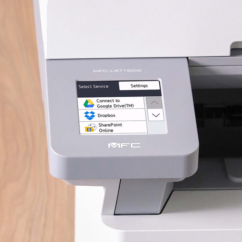 MFC-L5715DW | PrintersAIOs | PrintersAIOsFaxMachines | By Brother