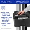 Brother HL-L2480DW Monochrome Laser Printer 2.7” Touchscreen: Print from and scan to Cloud apps (scroll down to learn more), Fast track tasks with up to 18 custom shortcuts, check toner levels.