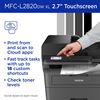 Brother MFC-L2820DW XL Monochrome All-in-One Laser Printer 2.7” Touchscreen: Print from and scan to Cloud apps (scroll down to learn more), Fast track tasks with up to 18 custom shortcuts, check toner levels.