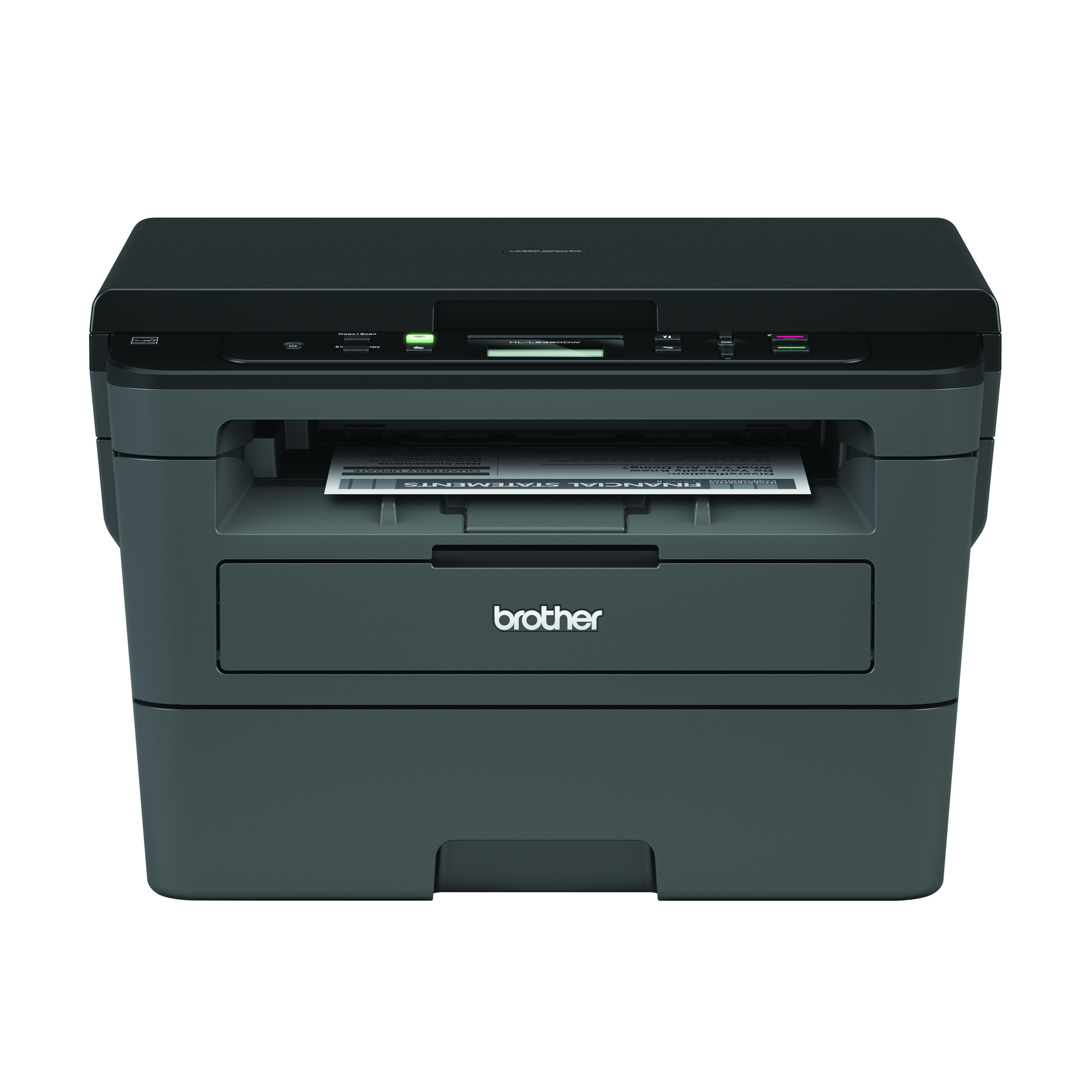 Brother MFC-L2750DW Wireless Black & White All-In-One Laser Printer,  Refresh Subscription Eligible