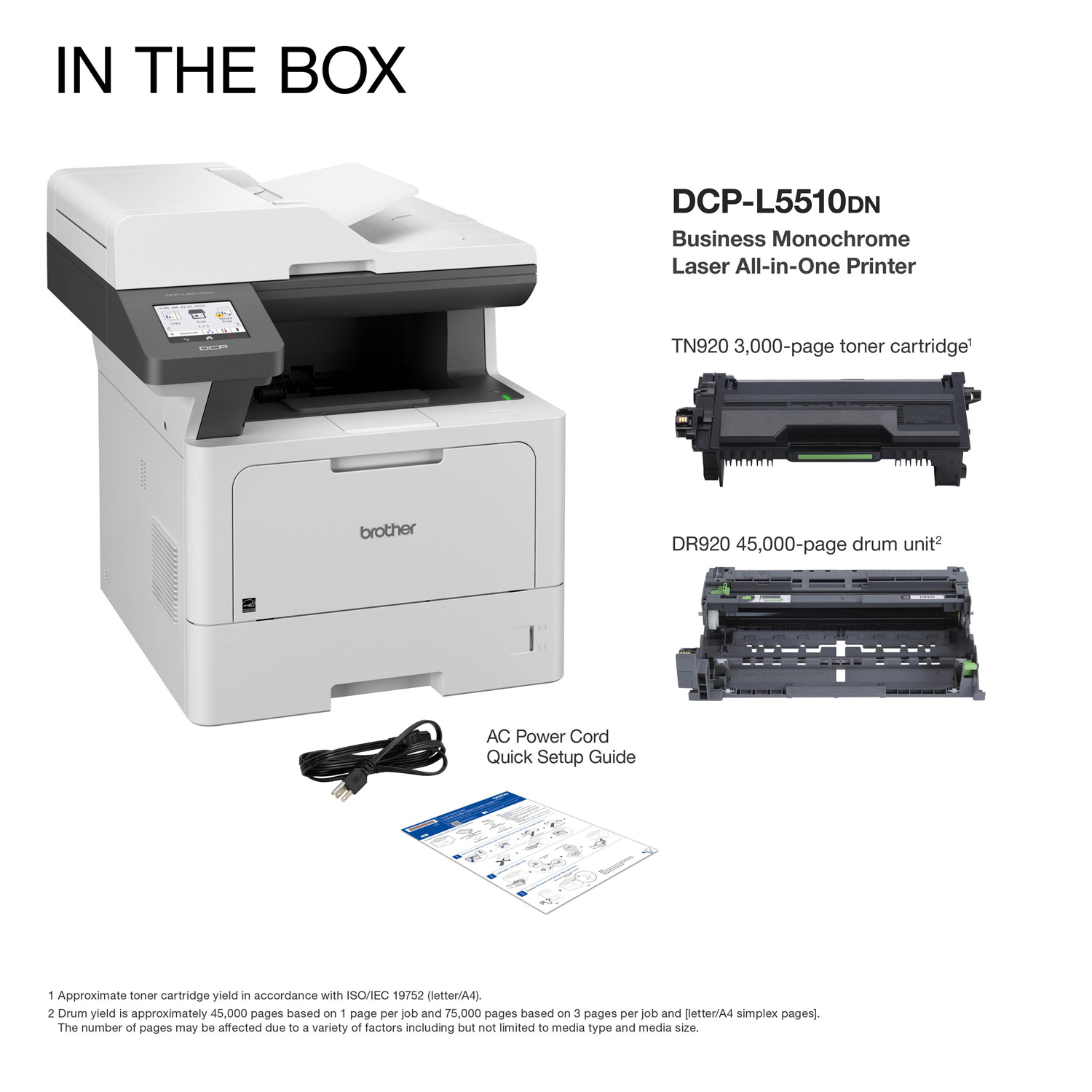 DCP-L5510DN | PrintersAIOs | PrintersAIOsFaxMachines | By Brother
