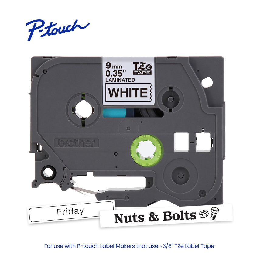 TZE221 | LabelMakersPrinters | By Brother