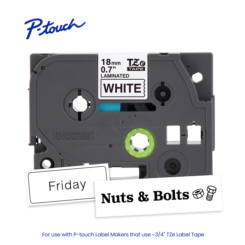 TZE241 | LabelMakersPrinters | By Brother