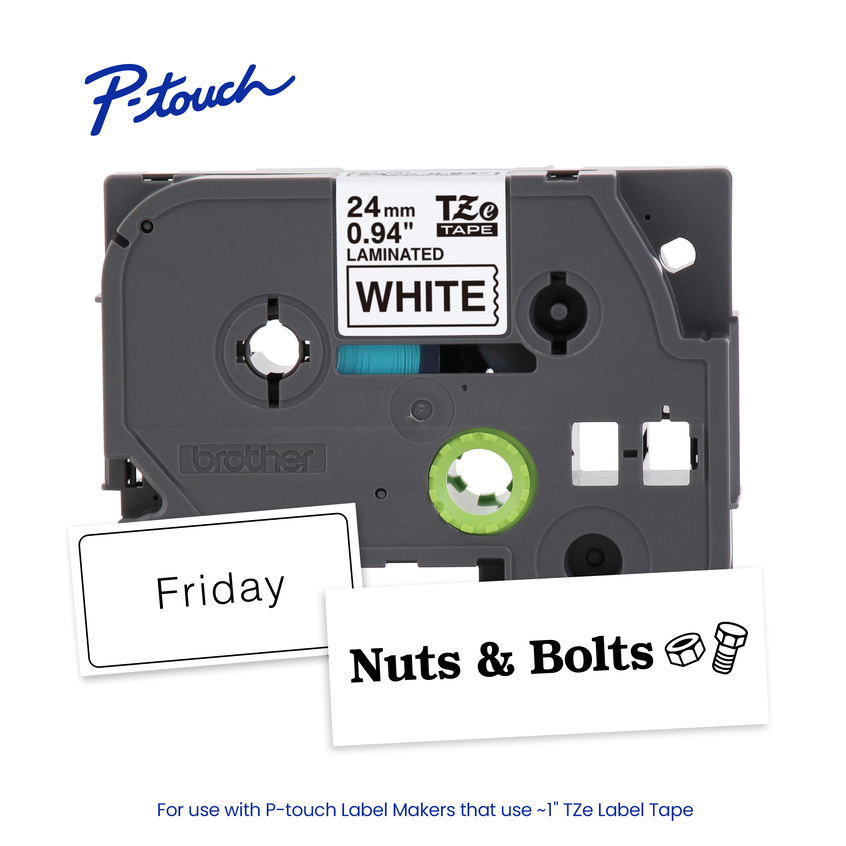 TZE251 | LabelMakersPrinters | By Brother