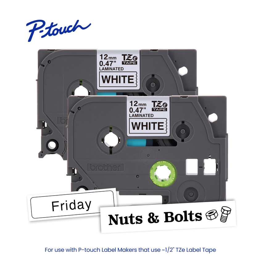 TZE2312PK | LabelMakersPrinters | By Brother