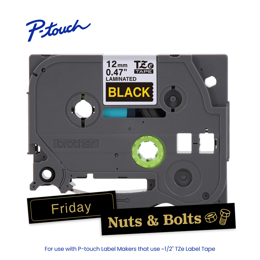 TZE334 | LabelMakersPrinters | By Brother