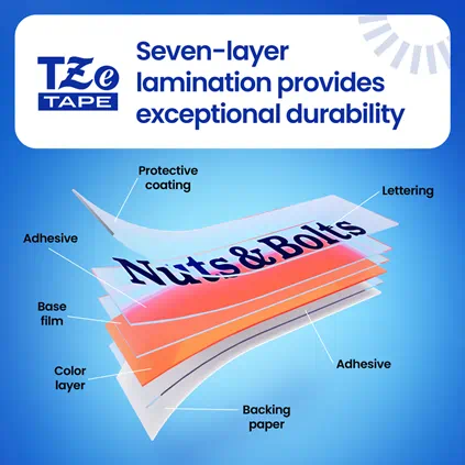 TZE751 | LabelMakersPrinters | By Brother