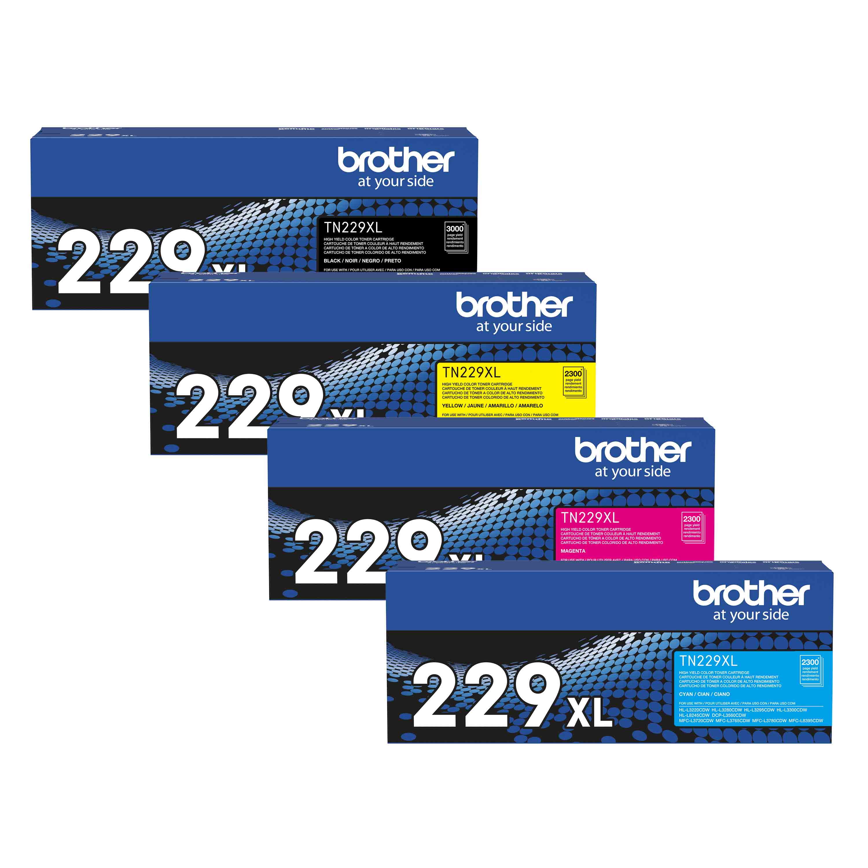 TN229XL 4PK Toner Bundle | By Brother