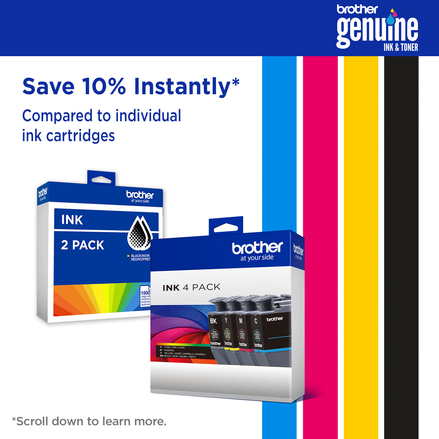 PANTONE premium llicsとllicsのセット LC401XL 5PK Ink Bundle | By Brother