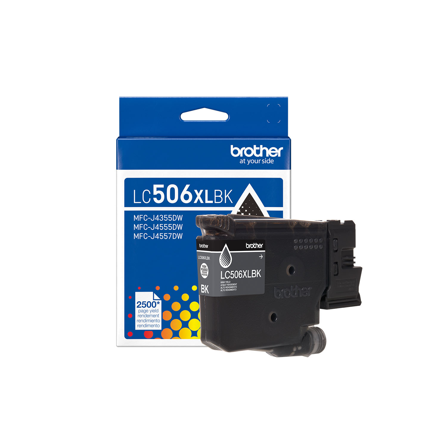 

Brother Genuine LC506XLBK High Yield Black Ink Cartridge