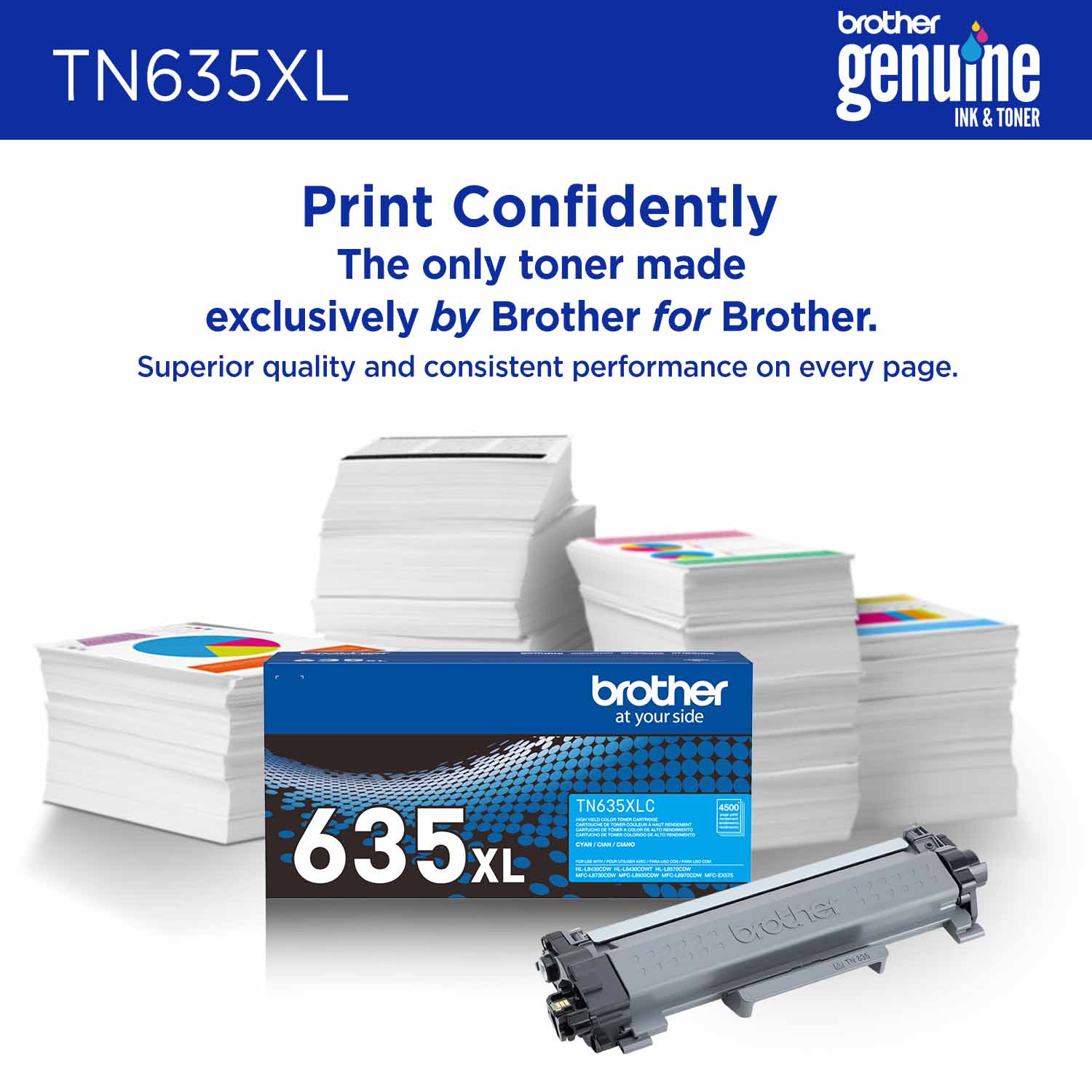 TN635XLC | By Brother