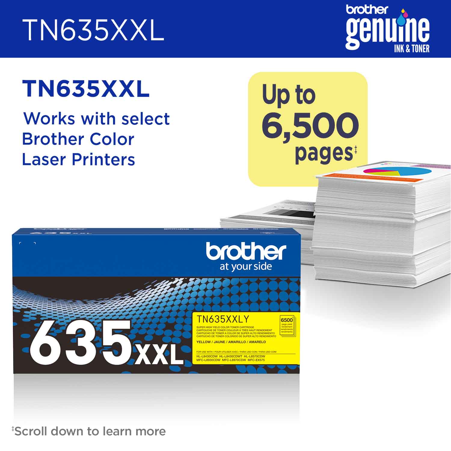 TN635XXLY | By Brother