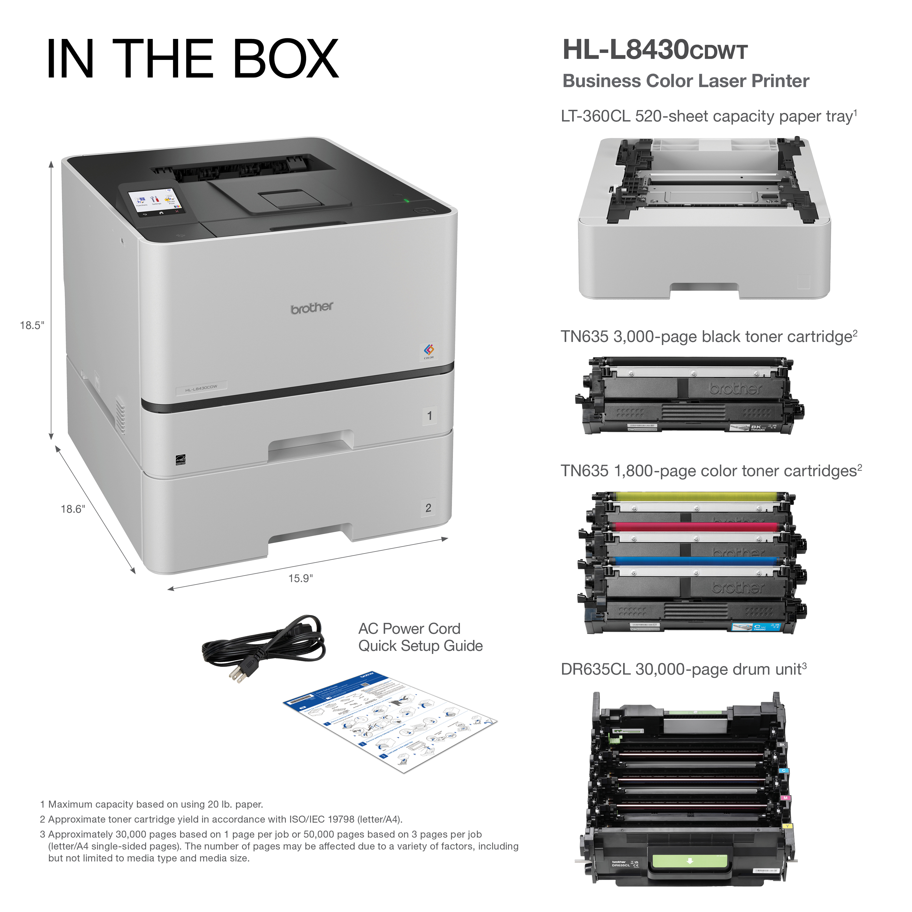 HL-L8430CDWT | PrintersAIOs | By Brother