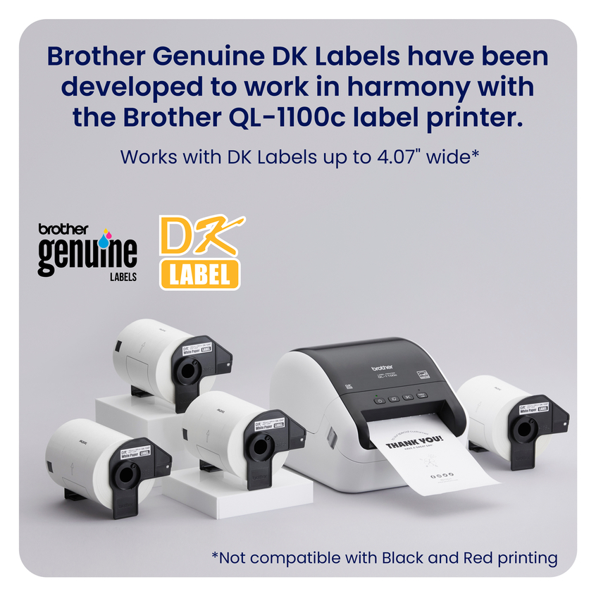 Brother QL-1100cv4 Bundle Pack | MobilePrintersLabelers | By Brother