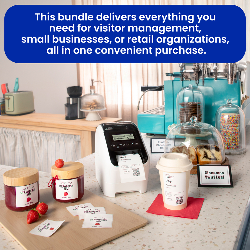 Brother QL-820NWBCv2 Bundle | MobilePrintersLabelers | By Brother