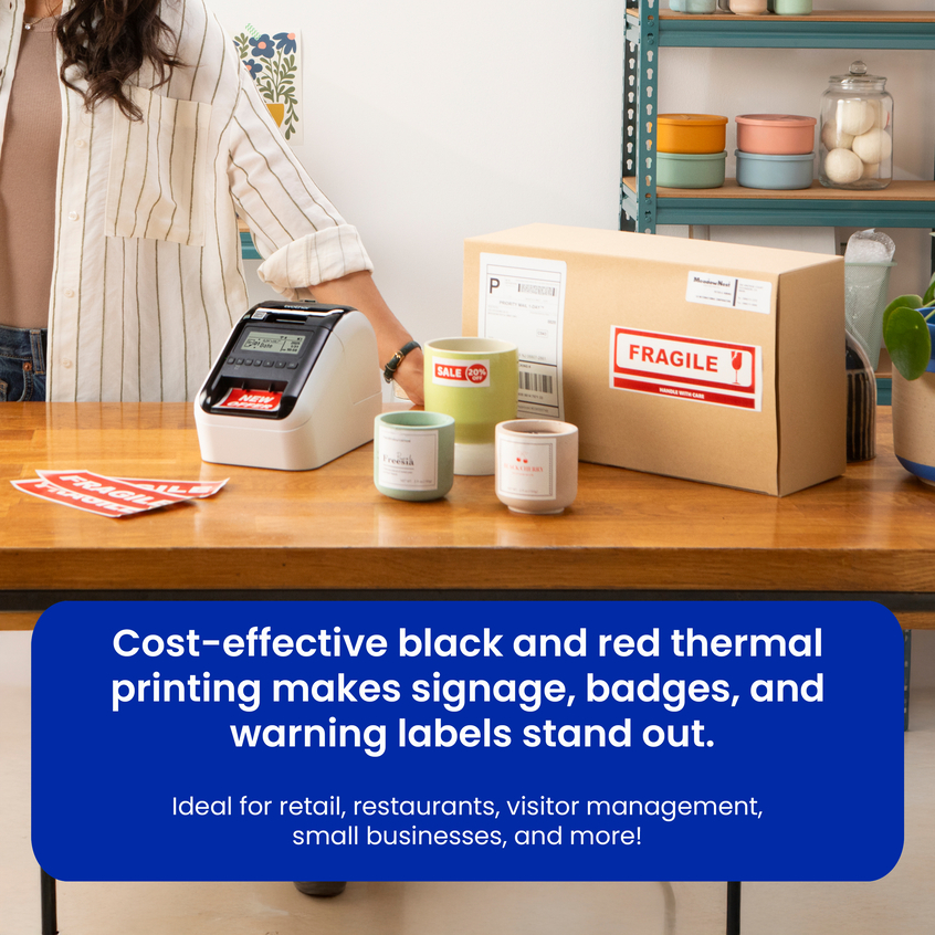 Brother QL-820NWBCv2 Bundle | MobilePrintersLabelers | By Brother