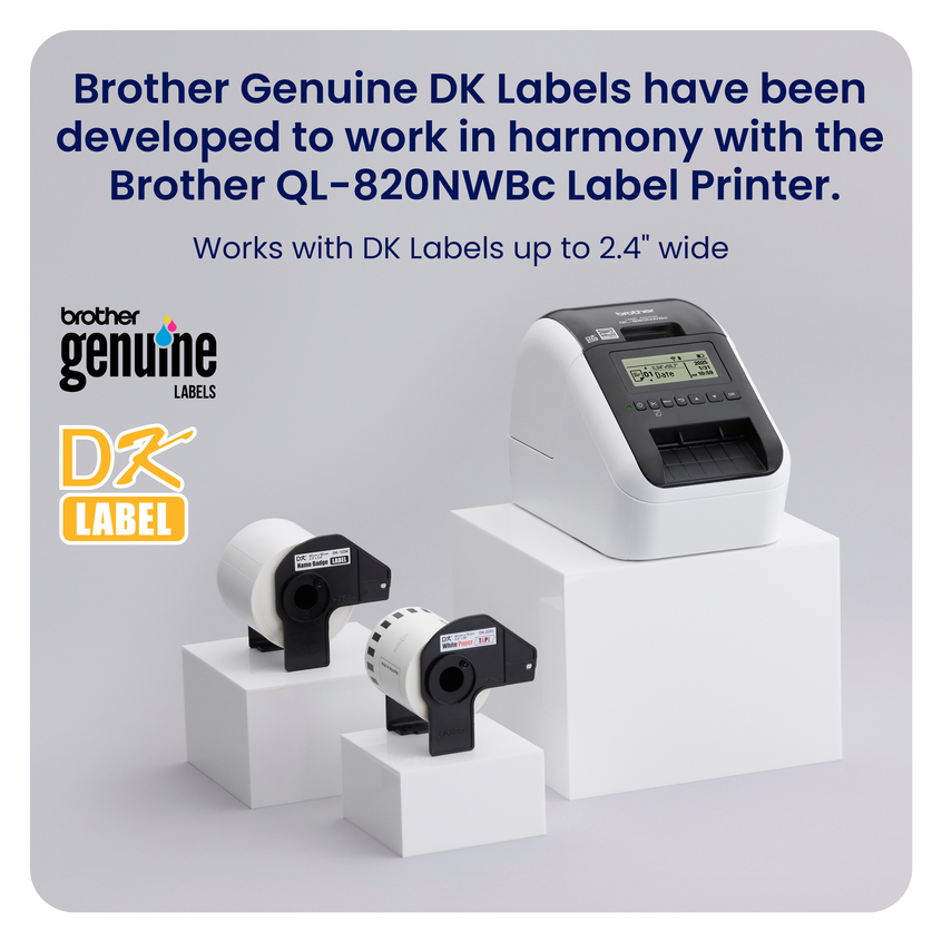 Brother QL-820NWBCv2 Bundle | MobilePrintersLabelers | By Brother