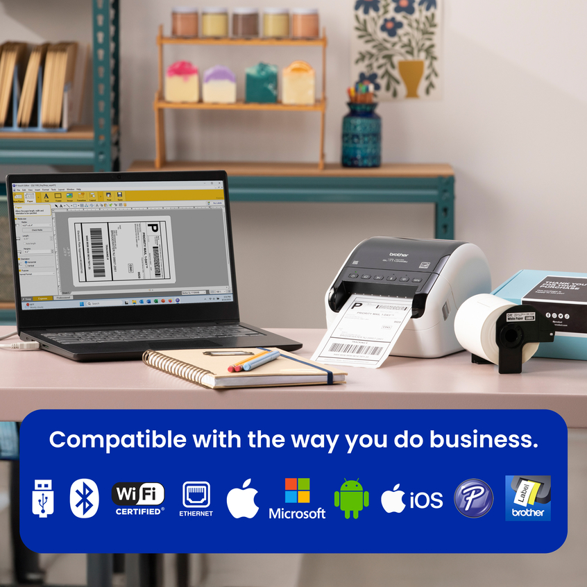 QL-1110NWBCv2 Bundle Pack | MobilePrintersLabelers