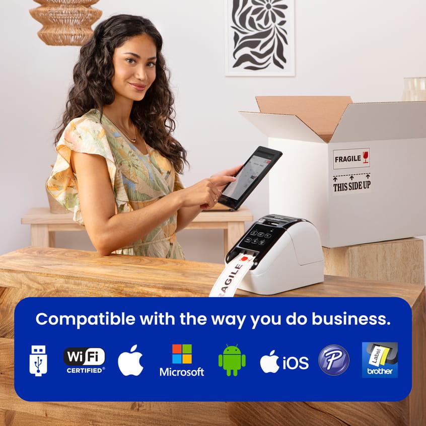 Brother QL810WCV2 | MobilePrintersLabelers | LabelMakersPrinters