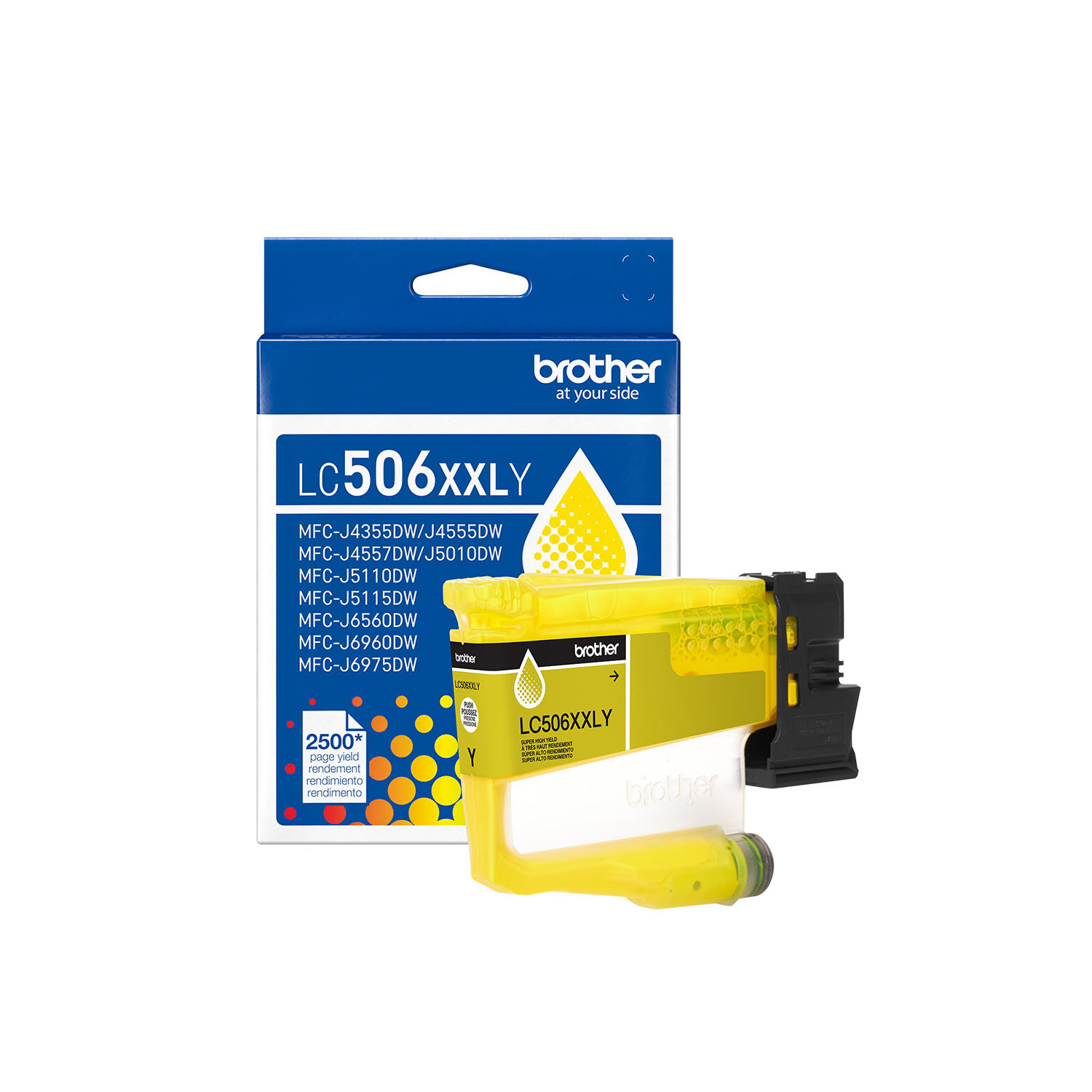 23-24 DEICE BANK YELLOW LGR/BL 新品未使用 LC506XXLY | By Brother