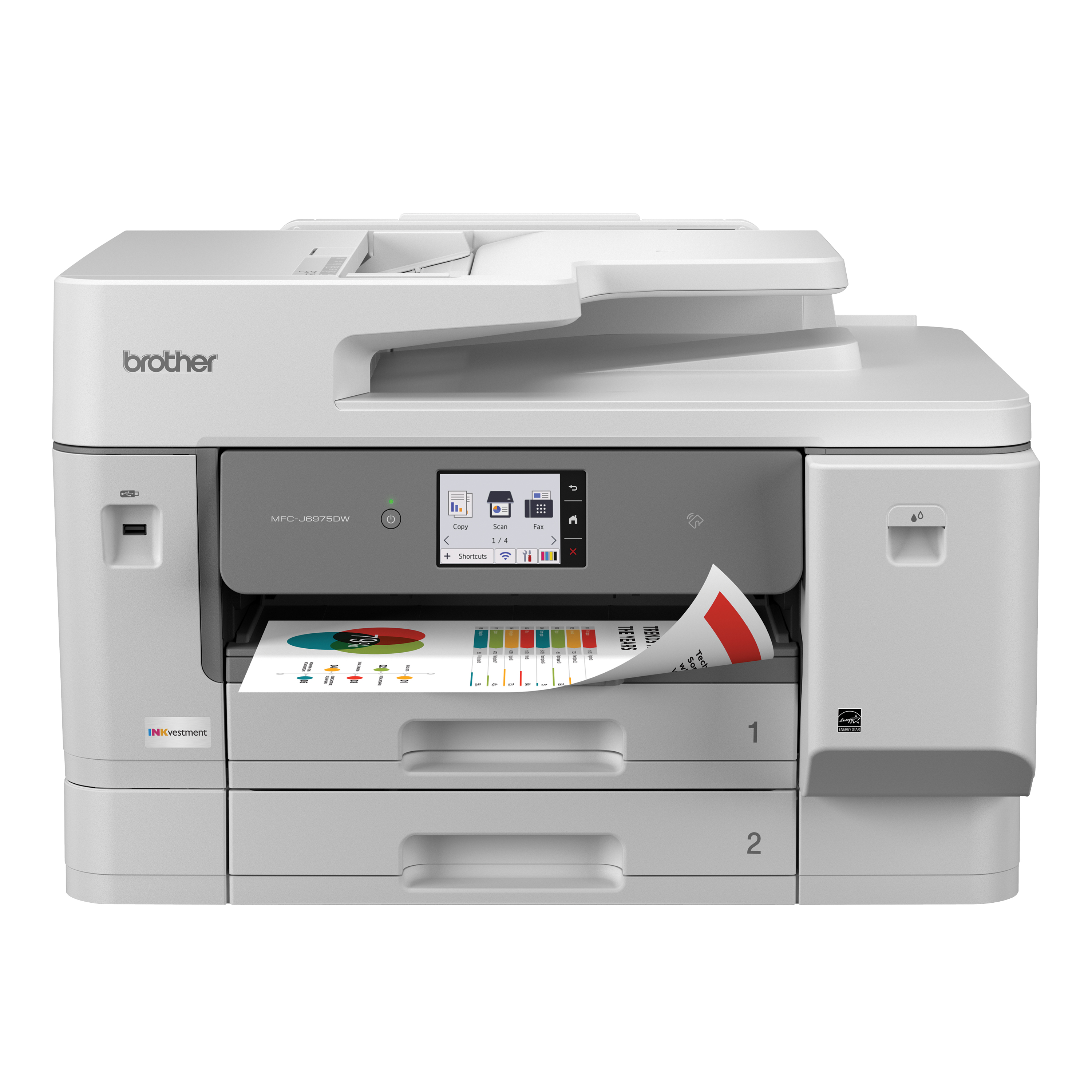 MFC-J6975DW | PrintersAIOs | PrintersAIOsFaxMachines | By Brother