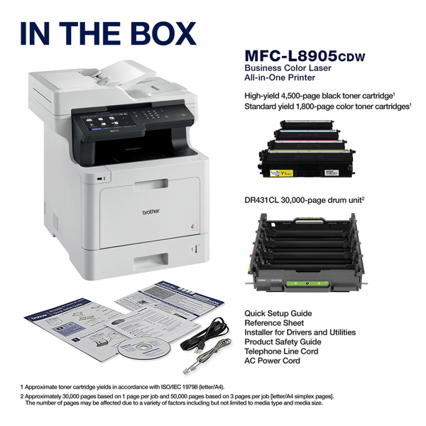 MFC-L8905CDW | PrintersAIOs | PrintersAIOsFaxMachines | By Brother