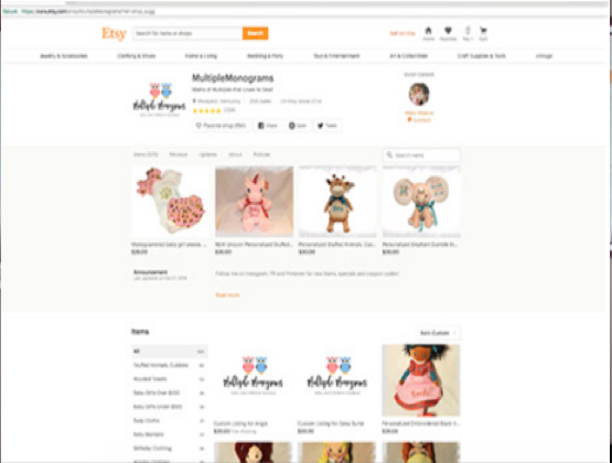 consistency is key on etsy