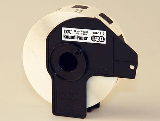 Roll of Brother DK1219 labels