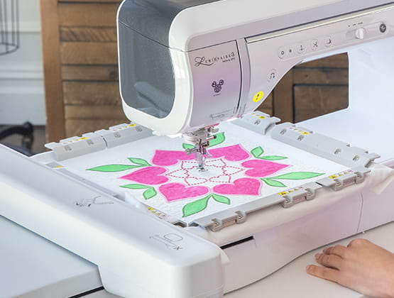 I use a brother se700! #MyDolceMoment #embroidery