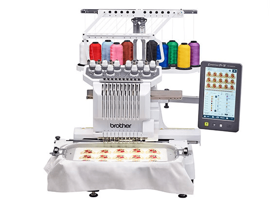 PR1060W 6-needle embroidery machine