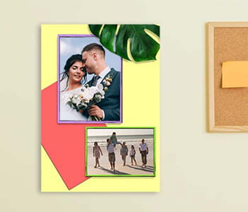 Wedding phot and family beach photo frame mat.