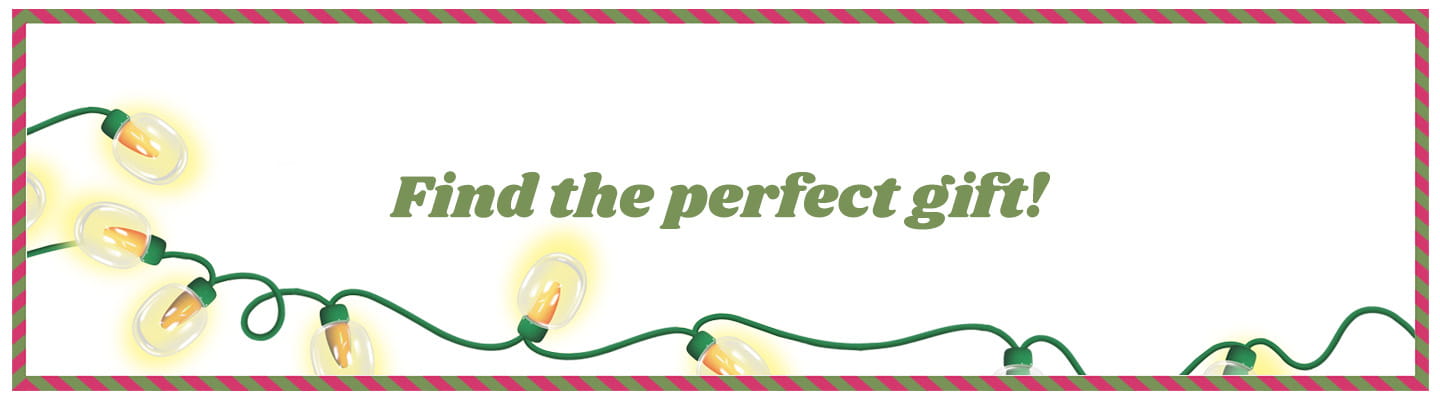Find the perfect gift text with Christmas lights